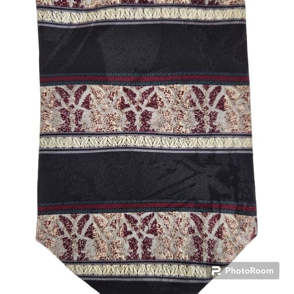 Raphael Roma Milano Mens Handmade All Silk Tie - Picture 5 of 6